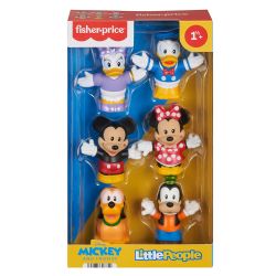 FISHER-PRICE - LITTLE PEOPLE - COFFRET 6 FIGURINES MICKEY ET SES AMIS